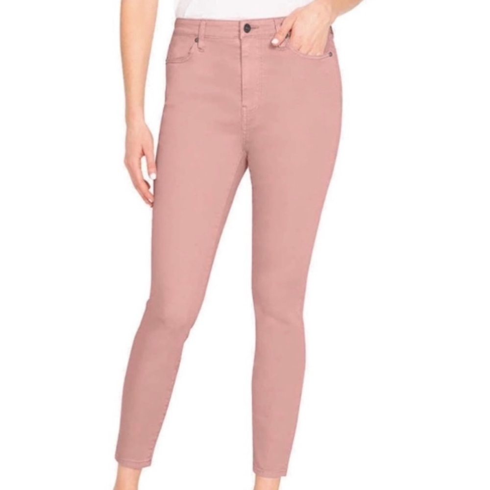 Buffalo David Bitton Aubrey Denim Stretch Mid Rise Pants